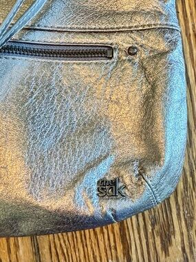 The Sak Metallic Gold Crossbody
Shoulder Purse Handbag